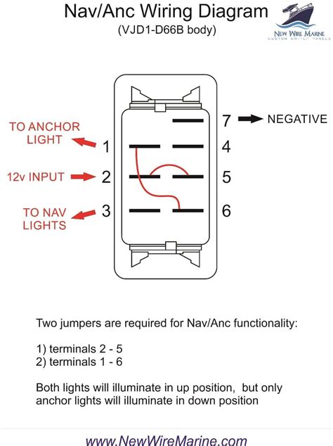 Switch Wiring Diagrams Boat Navigation Lights