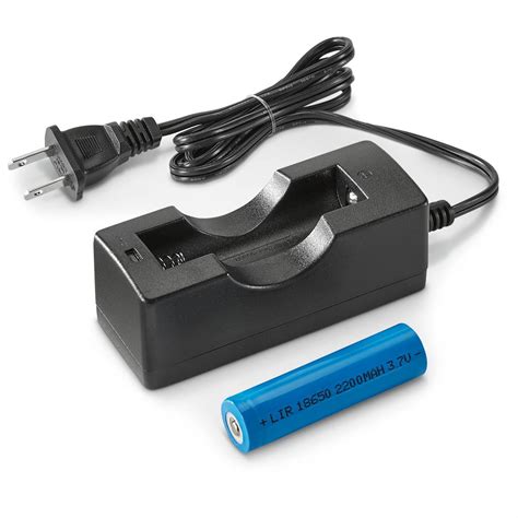 Rechargeable Lithium-Ion Battery with Battery Charger Kit - 637813 ...