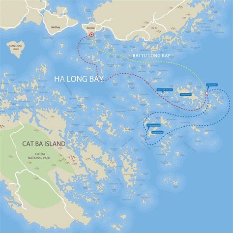 Bai Tu Long Bay 3 days 2 nights cruise - Renea Cruises Halong