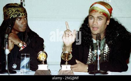 Milli Vanilli - Fabrice Morvan And Rob Pilatus At The Soul Train Awards Credit: Ralph Dominguez ...