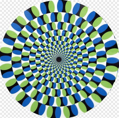 Free download | Optical illusion Illusory motion Op art, illusion, blue, symmetry png | PNGEgg