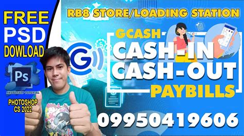 GCASH TEMPLATE FOR TARPAULIN - YouTube