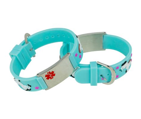 Medical Allergy Alert ID Bracelets for Kids - Etsy