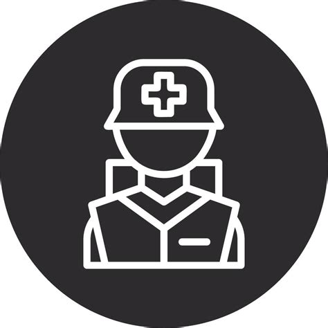 Combat medic Inverted Icon 39475971 Vector Art at Vecteezy