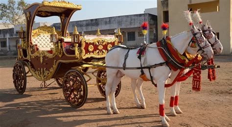 Horse Baggi | Chariot For Rent In Hyderabad For Wedding, Marriage, Baraat