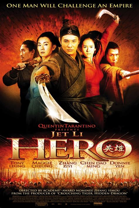 Hero (2002) | VERN'S REVIEWS on the FILMS of CINEMA