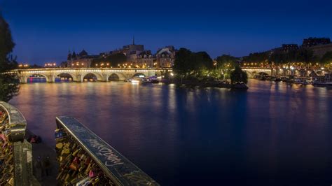 Paris night scene | Taken from Pont des Arts. | Sean Vos | Flickr