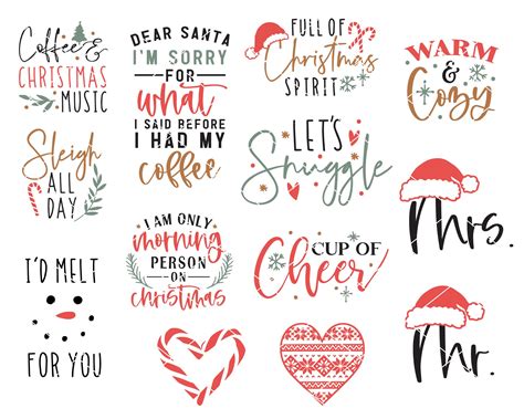 Christmas Mug Making SVG Bundle For Cricut – Caluya Design