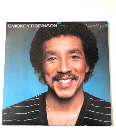 SMOKEY ROBINSON 80s Being With You Vinyl Excellent - Etsy