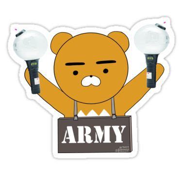 'BTS ARMY' Sticker by thumin | Bts, Kpop diy, Bts tattoos