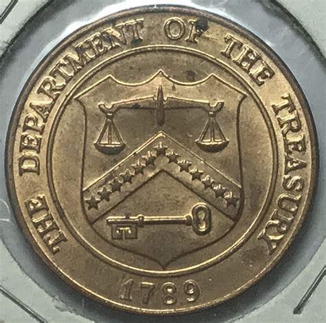 1789 United States Mint Denver, Colorado - Department of the Treasury Commemorative Coin/Medal ...