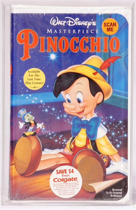 Walt Disney Pinocchio VHS - shimonsheves.com