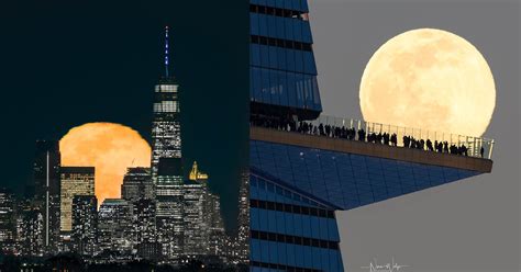 Photographer's Optical Illusion Photos Make the Moon Look Gigantic | PetaPixel