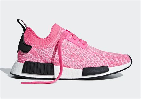 adidas NMD R1 Primeknit Solar Pink AQ1104 Release Date - Sneaker Bar Detroit