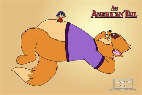 An American Tail - Fievel and Tiger playing by EddieDHardRockFan on DeviantArt