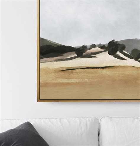 Large Landscape Painting Large Wall Art Abstract Landscape - Etsy