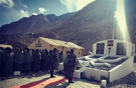 In Pictures: Indian Army Builds A Memorial For 20 Soldiers Who Lost Their Lives In Galwan Valley ...