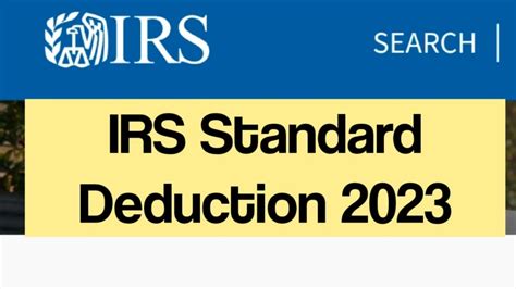 Irs Standard Deduction For 2024 - Aleda Aundrea