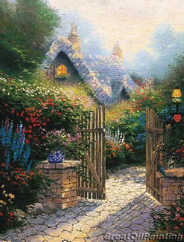 Thomas Kinkade Heaven Desktop Wallpaper