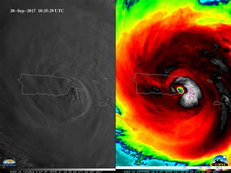 Hurricane Maria makes landfall in Puerto Rico — CIMSS Satellite Blog, CIMSS