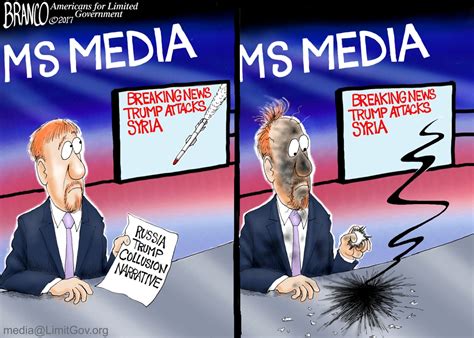 Cartoon: Trump destroys Russia narrative
