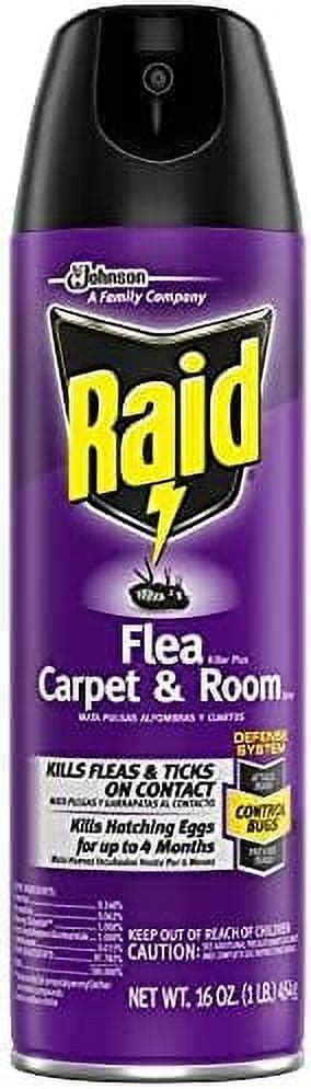 Raid Flea Killer Carpet Room Spray, 16 OZ - Walmart.com