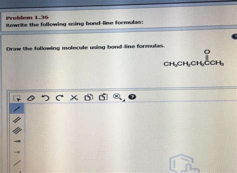 Solved Draw the following molecule using bond-line formulas. | Chegg.com