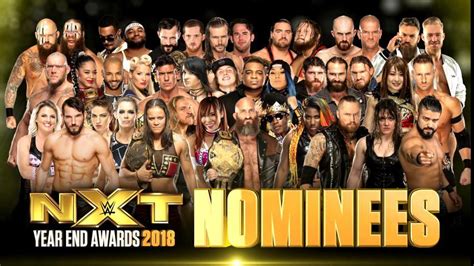 WWE NXT 2018 Year-End Awards Nominees Announced, Winners Revealed At ...