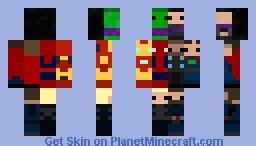 Avengers Assemble!! Minecraft Skin