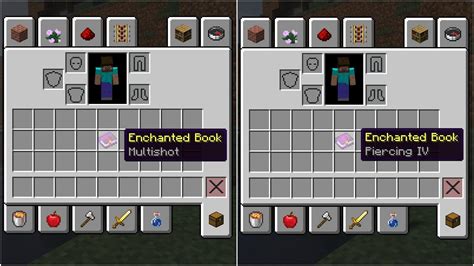 Multishot vs Piercing enchantment in Minecraft: Which one is better for ...