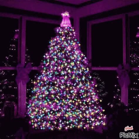 Christmas Tree Light GIF - ChristmasTree Light Glowing - Discover ...