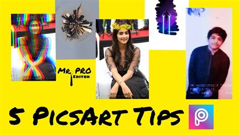 5 simple Edits with PicsArt || PicsArt editing tutorial || Mr. Pro Editor 🔥 💖 - YouTube