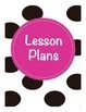 2014-2015 Lesson Plan Cover Pages for Binders: Modern & Classic Designs