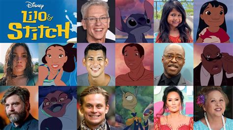 Lilo and Stitch Live-Action Remake | Full Cast - YouTube