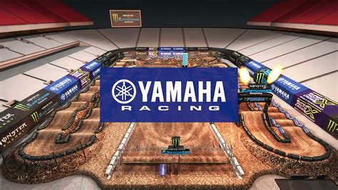 Yamaha Animated Track Map - San Diego | Monster Energy AMA Supercross