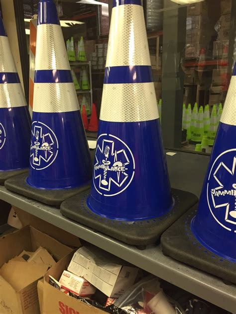 Custom Traffic Cones - Your Custom Logo on Your Cone