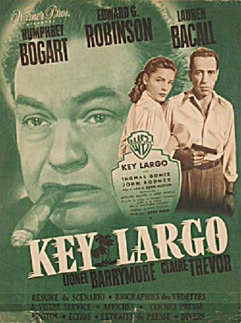 Key Largo Original 1948 French Movie Pressbook - Posteritati Movie Poster Gallery