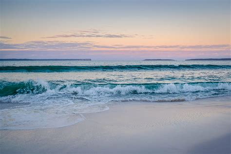 HD wallpaper: beach, sunset, sea, waves, water, sand, landscape ...