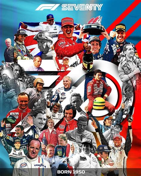 Formula 1 World Championship 70 Years Anniversary Poster : r/formula1