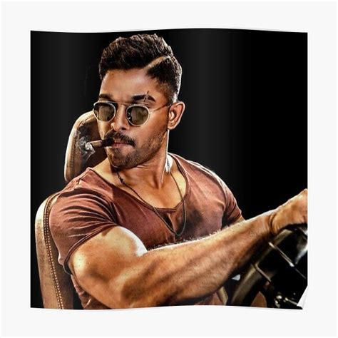 "Allu arjun" Poster for Sale by Elamolan | Redbubble