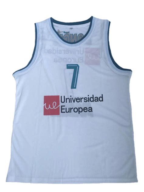 Luka Doncic #7 Real Madrid Jersey White – Jersey Junkiez