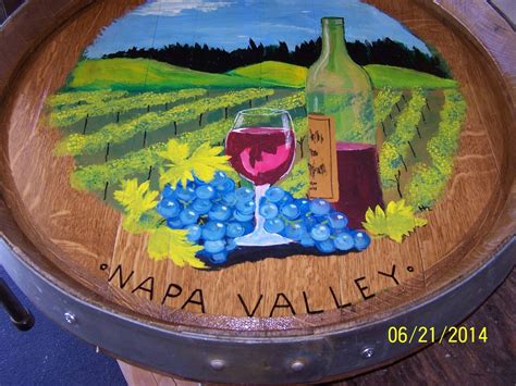 Wine Barrel Art - hank zwetsloot: wine country artist