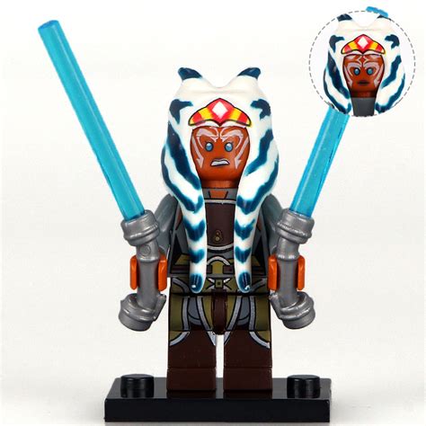 Ahsoka Tano Rebel custom Star Wars Minifigure – Minifigure Bricks