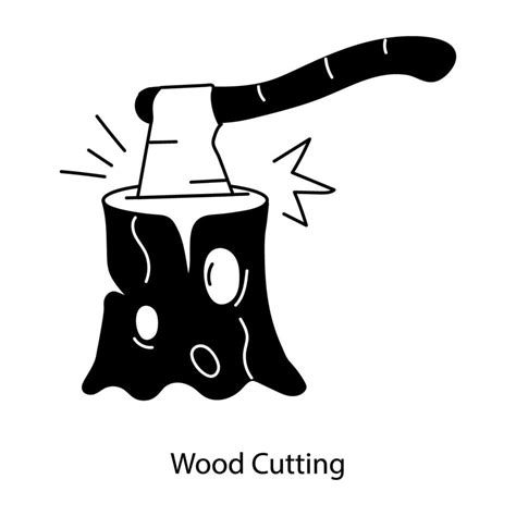 Trendy Wood Cutting 40874547 Vector Art at Vecteezy