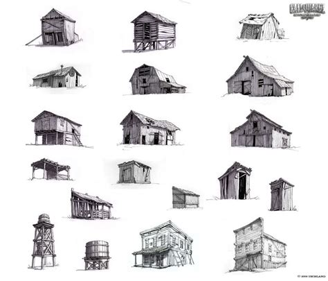 Pin by Mergle on Redstone | Old western towns, Two point perspective ...