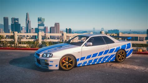 2 Fast 2 Furious - Nissan Skyline R34 livery - GTA5-Mods.com