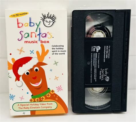 BABY EINSTEIN: BABY Santa's Music Box VHS 2000. A Special Holiday Video ...