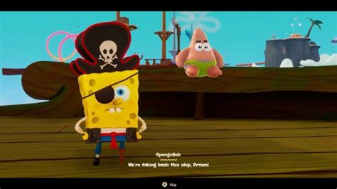 SpongeBob SquarePants: The Cosmic Shake - Pirate Goo Lagoon level reveal