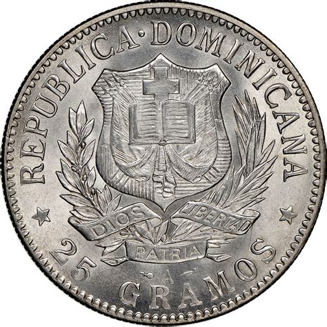 Dominican Republic Peso KM 16 Prices & Values | NGC