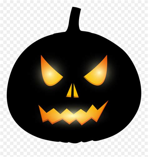 Halloween Pumpkin Black Png Clip Art Image Transparent Png (#5579659 ...